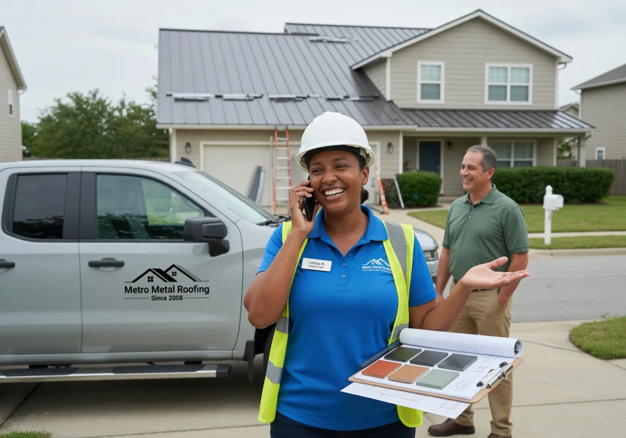Storm Damage Metal Roof Repair in Red Boiling Springs, TN